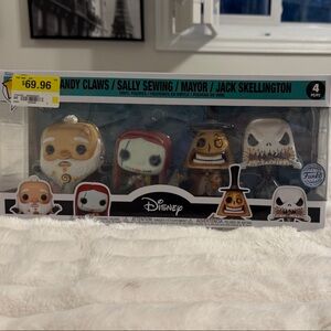 Funko The Nightmare Before Christmas 4-Pack — White, Red, Black, Tan